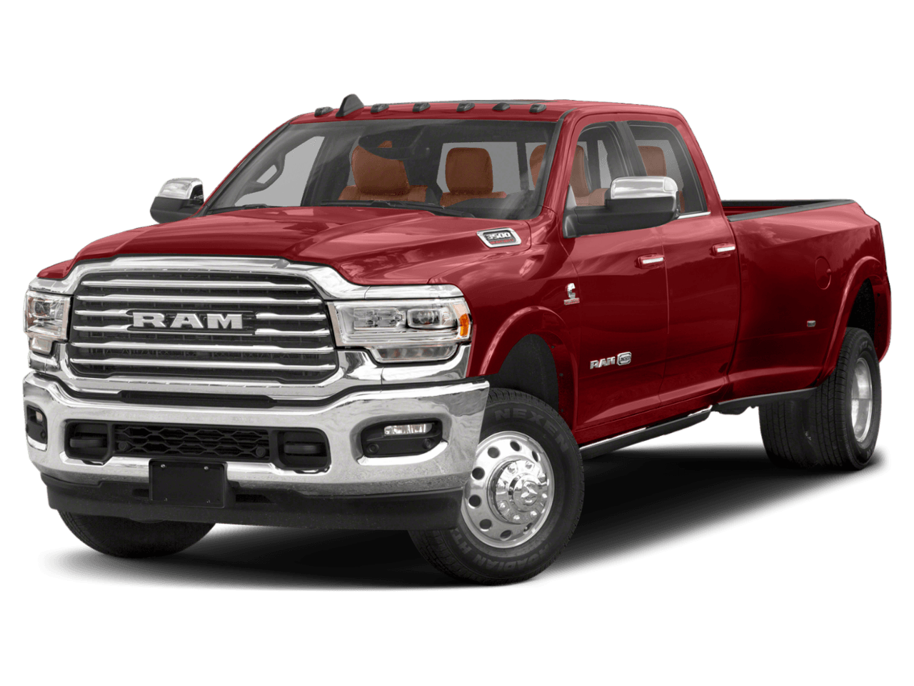 2021 Ram 3500 Longhorn - Front 3/4, facing to the left