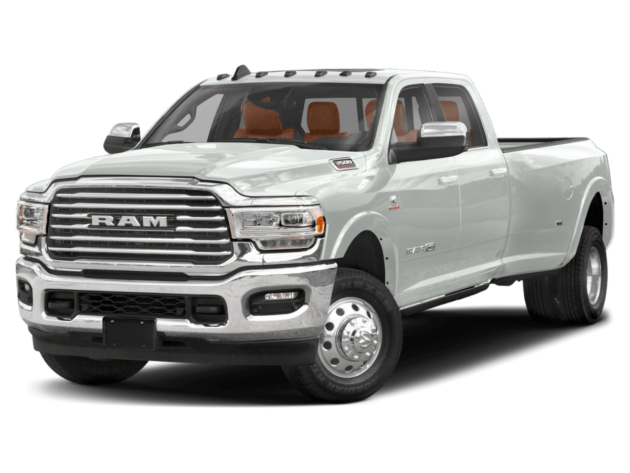 2021 Ram 3500 Longhorn - Front 3/4, facing to the left