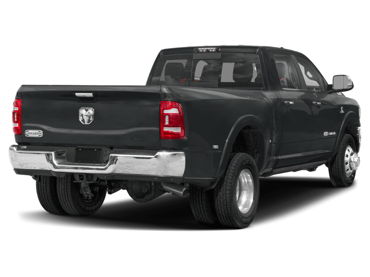 2021 Ram 3500 Longhorn - Rear 3/4, facing to the right