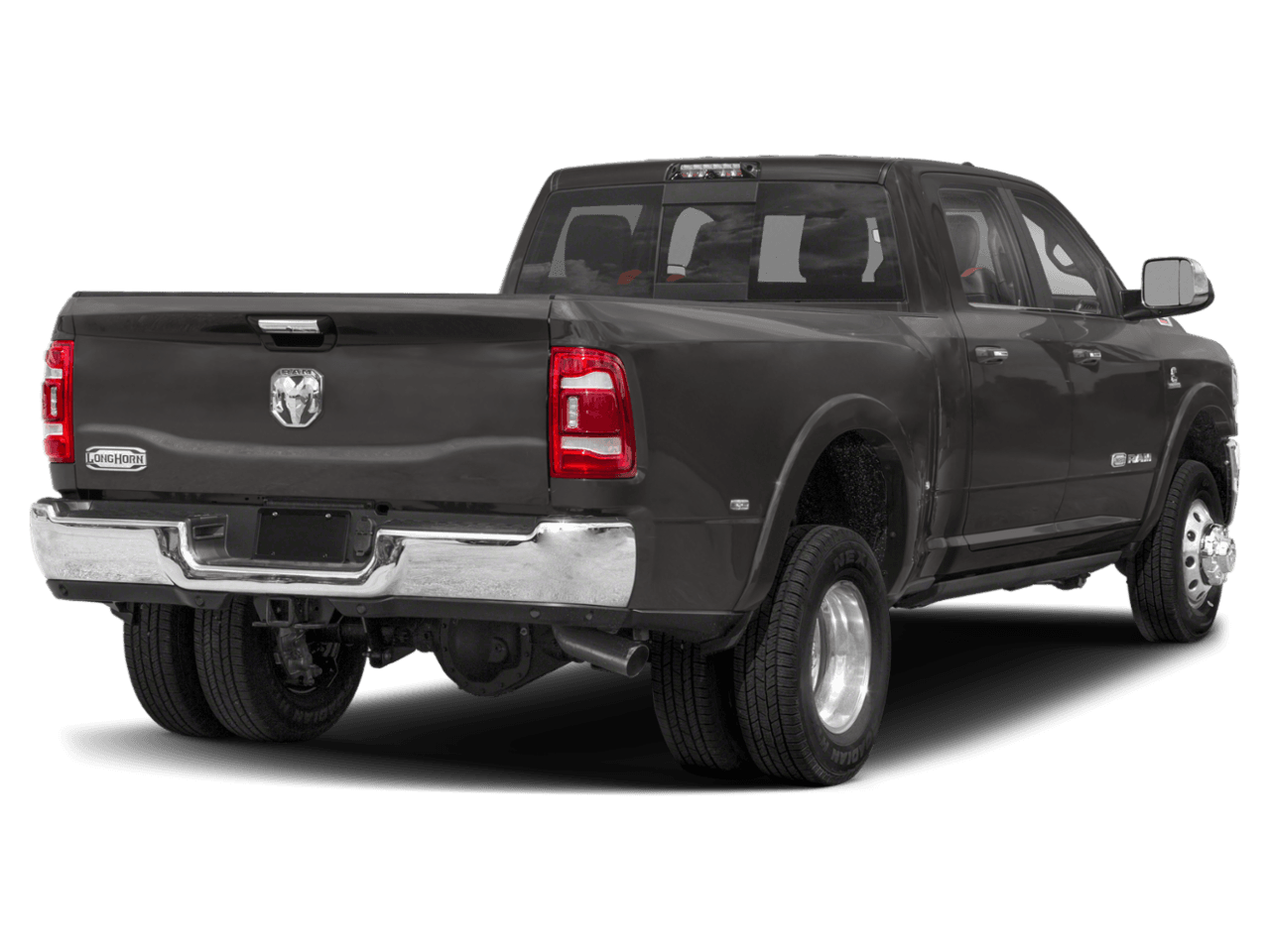 2021 Ram 3500 Longhorn - Rear 3/4, facing to the right