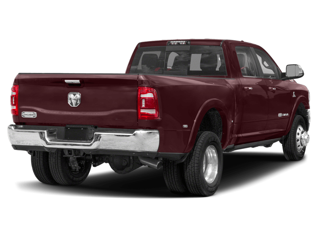 2021 Ram 3500 Longhorn - Rear 3/4, facing to the right