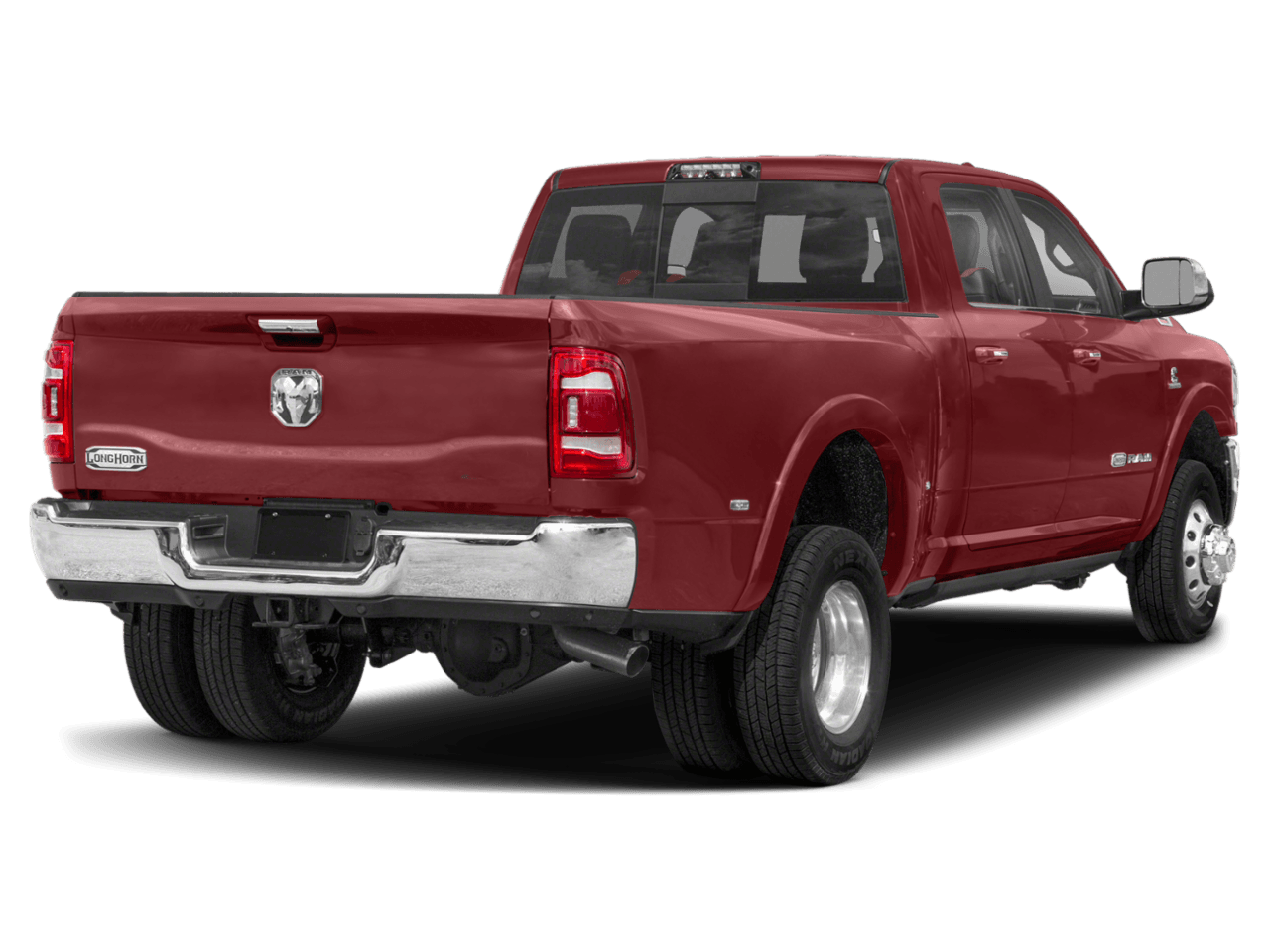 2021 Ram 3500 Longhorn - Rear 3/4, facing to the right