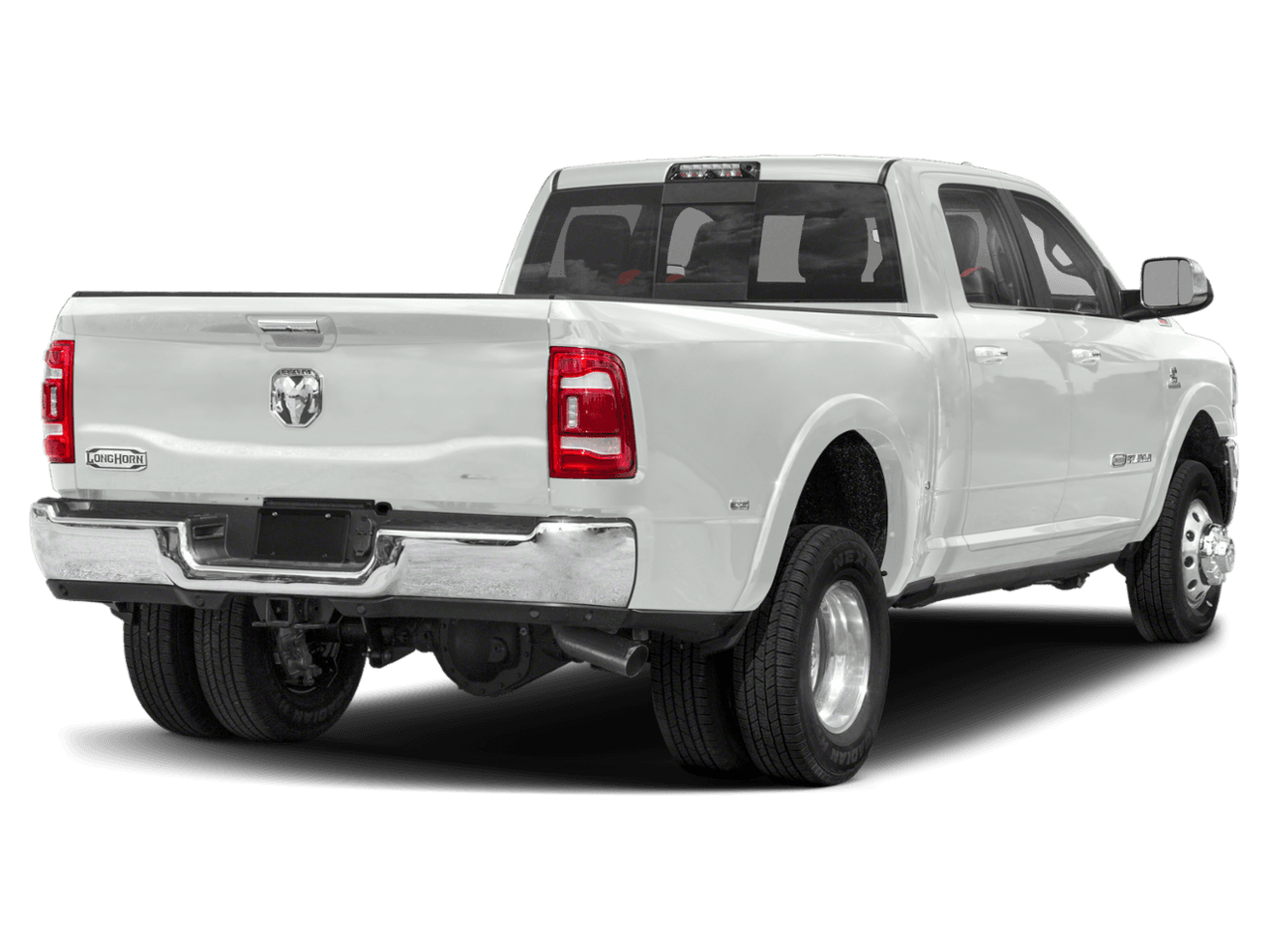 2021 Ram 3500 Longhorn - Rear 3/4, facing to the right