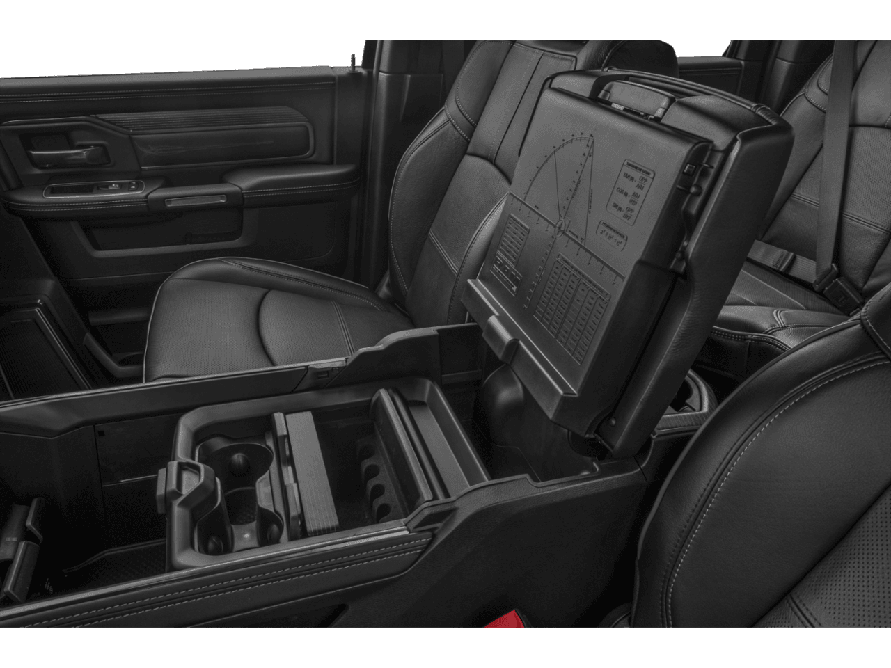 2021 Ram 3500 Limited - Interior Center Storage Console