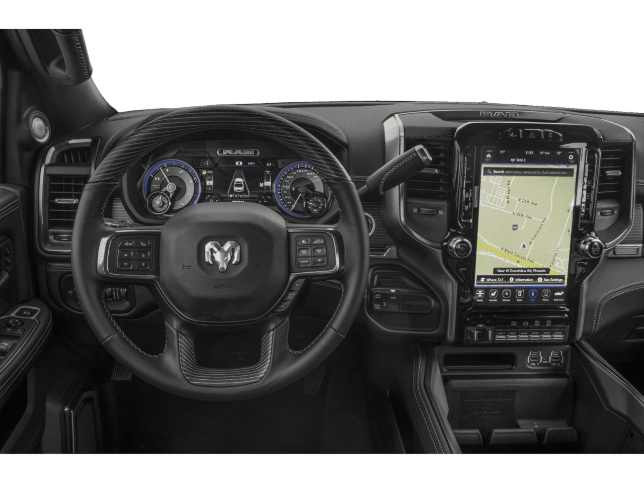 2021 Ram 3500 Limited - Interior Drivers Dash