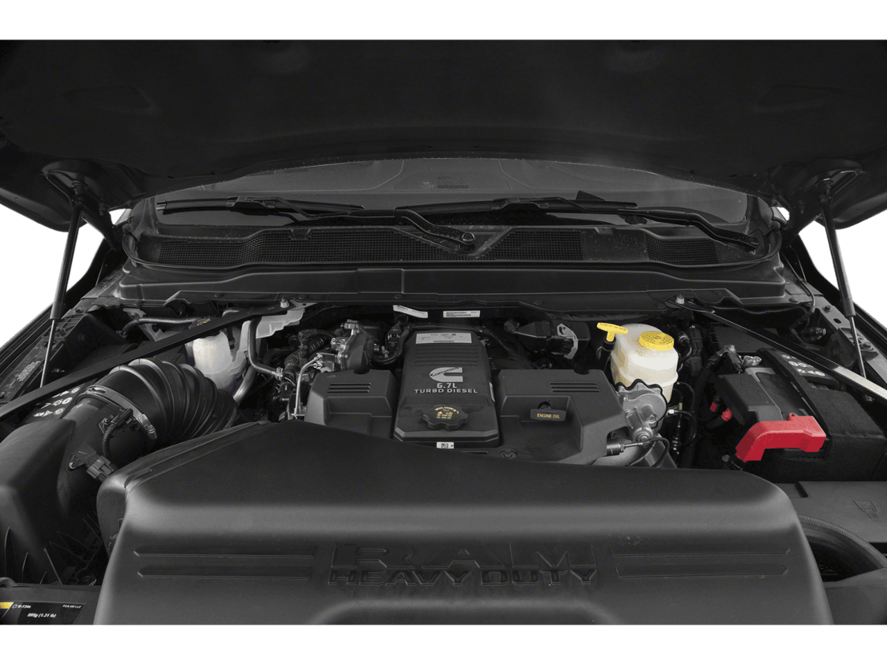 2021 Ram 3500 Limited - Interior Engine Shot Feature