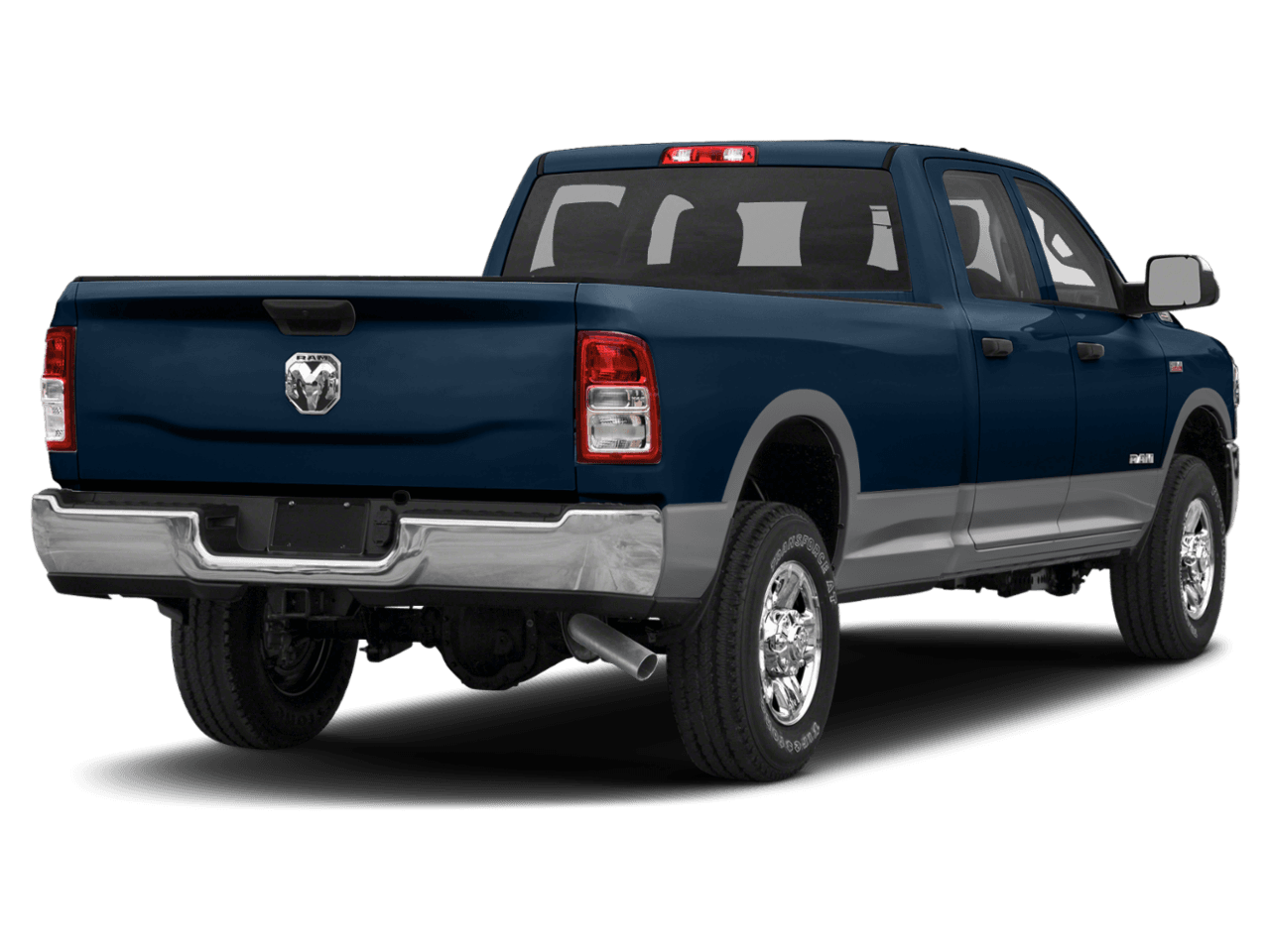 2021 Ram 3500 Laramie - Rear 3/4, facing to the right