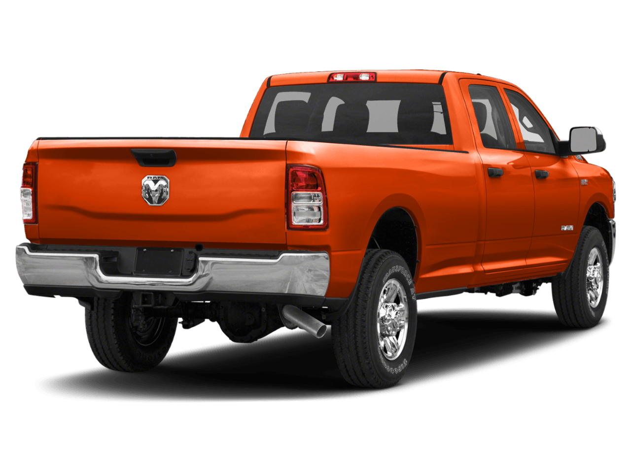 2021 Ram 3500 Tradesman - Rear 3/4, facing to the right