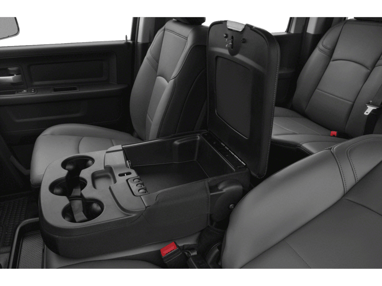 2021 Ram 3500 Lone Star - Interior Center Storage Console