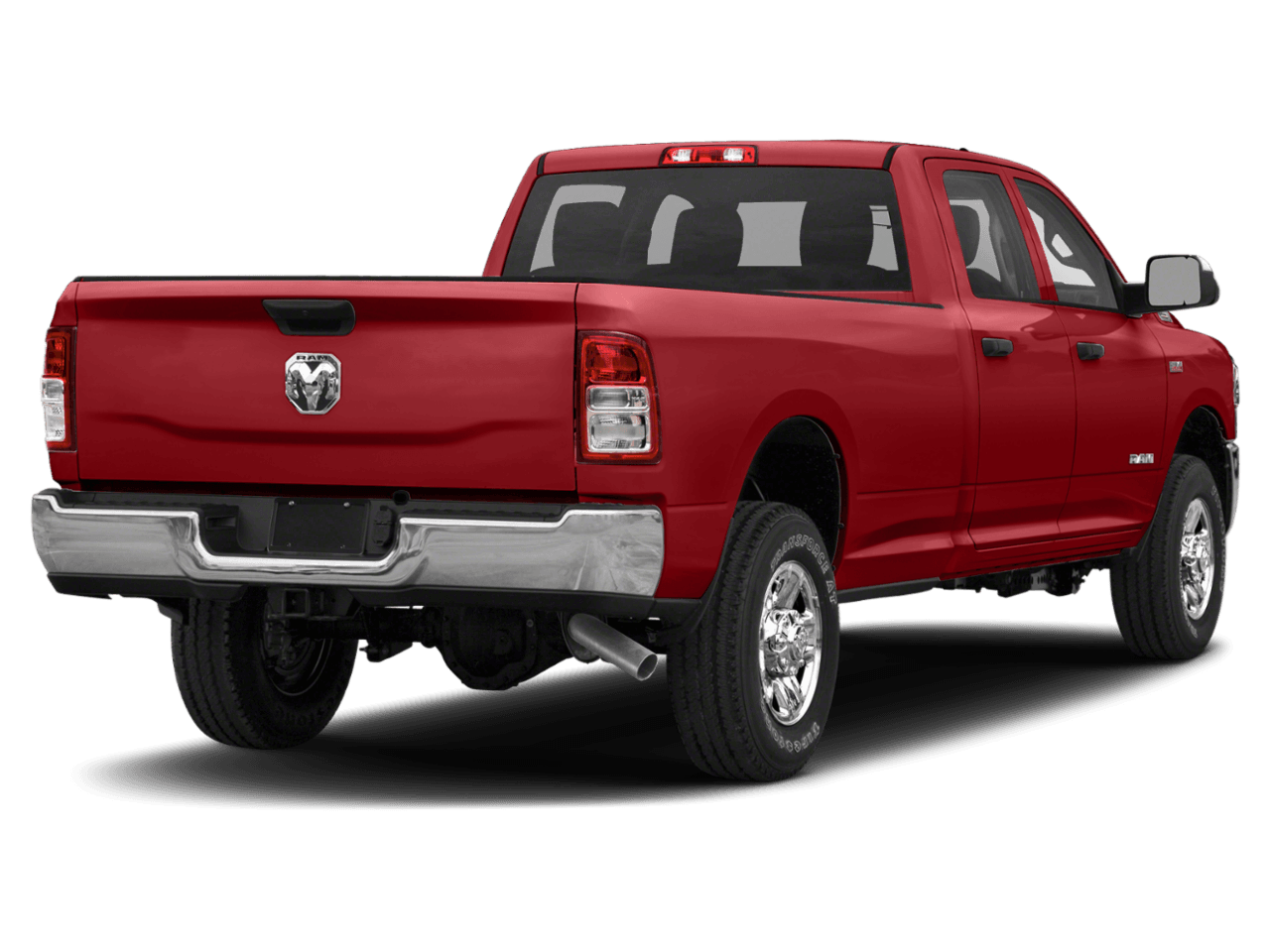 2021 Ram 3500 Lone Star - Rear 3/4, facing to the right