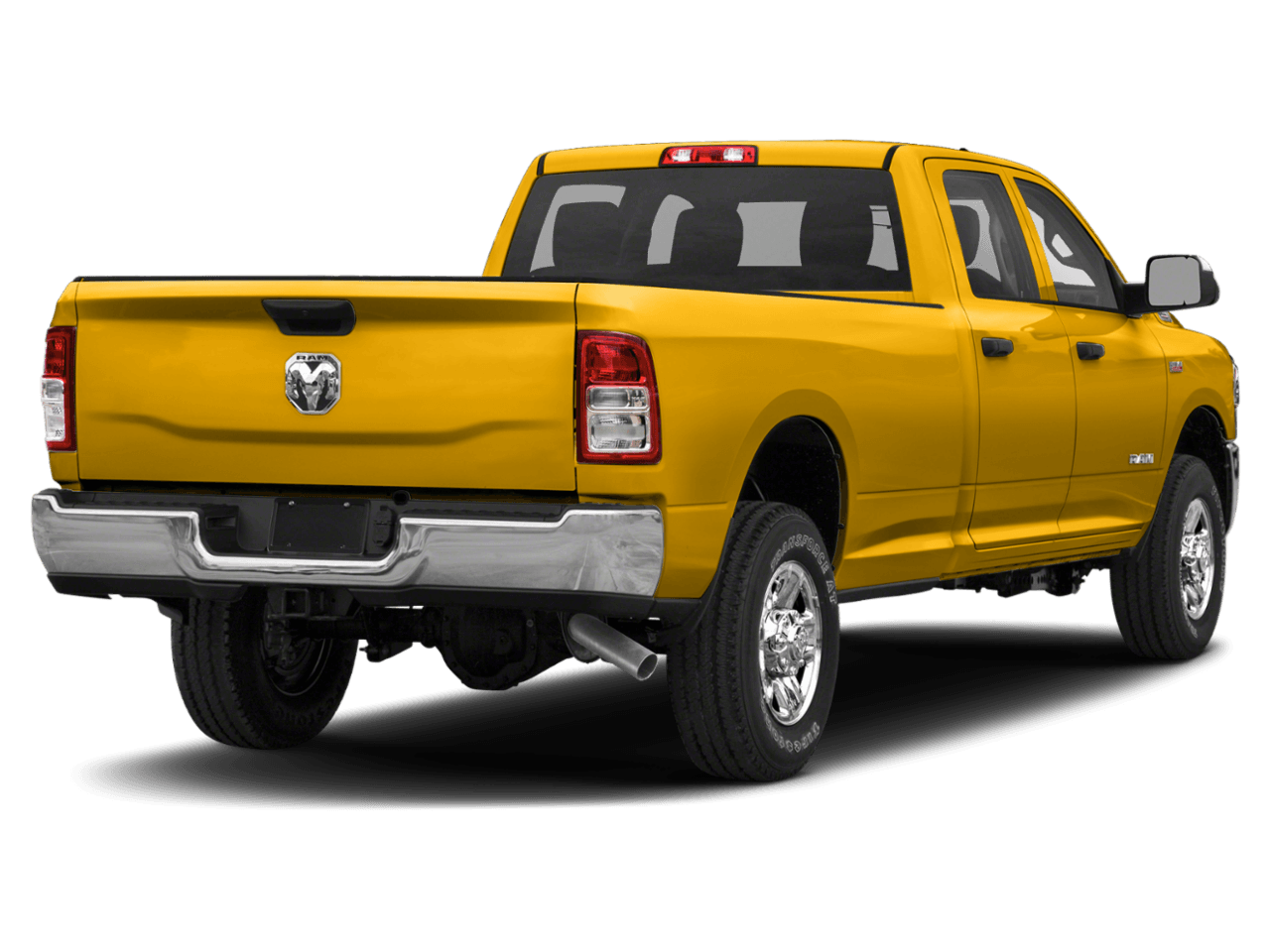 2021 Ram 3500 Lone Star - Rear 3/4, facing to the right