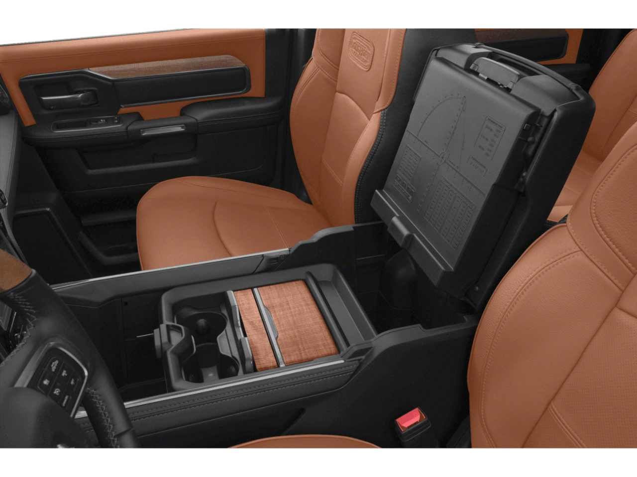 2021 Ram 3500 Longhorn - Interior Center Storage Console