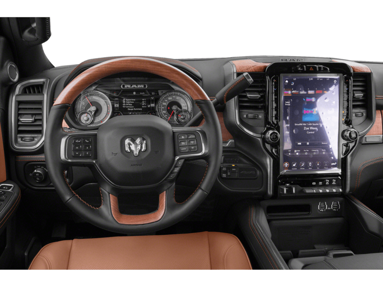 2021 Ram 3500 Longhorn - Interior Drivers Dash