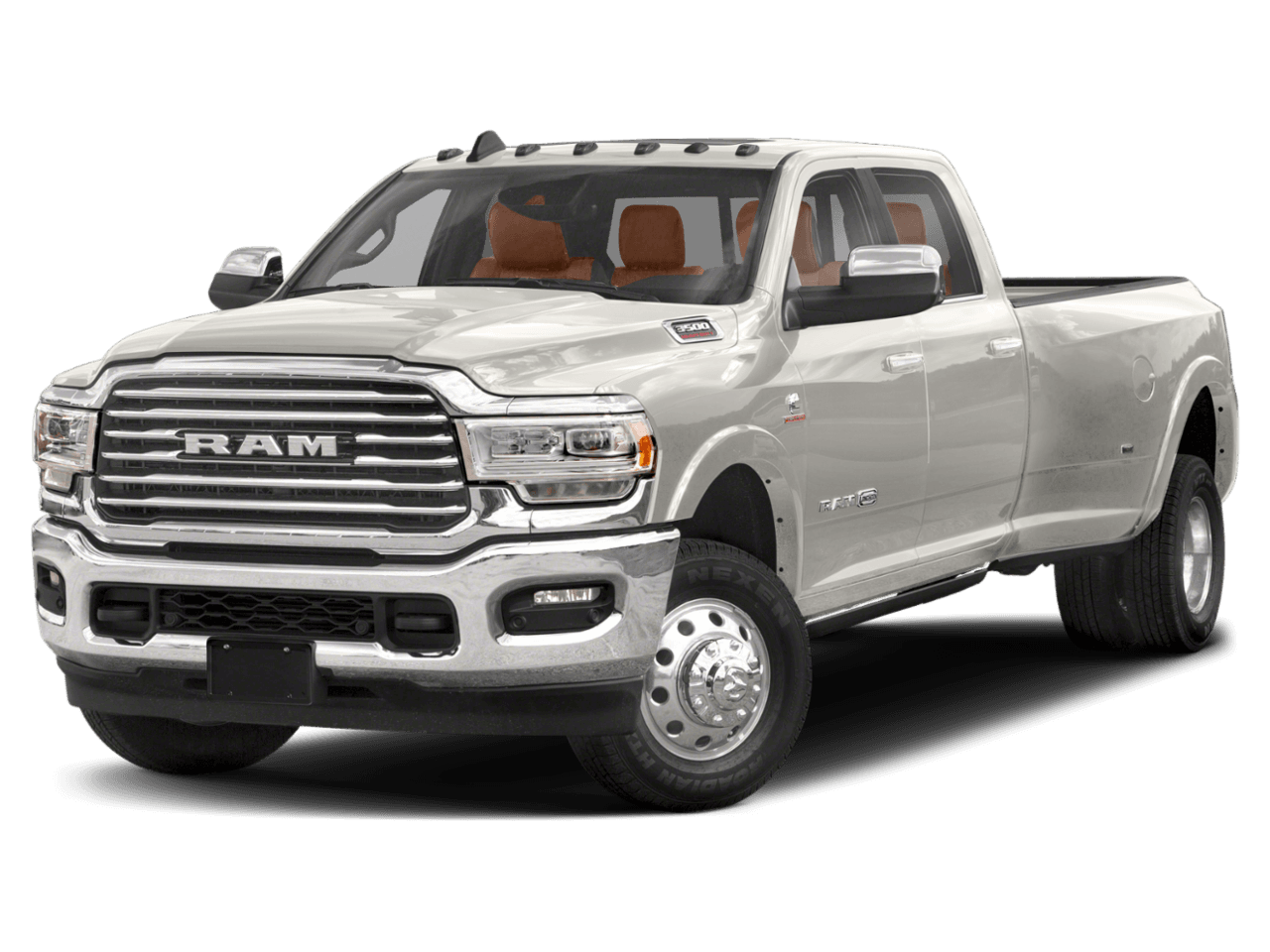 2021 Ram 3500 Longhorn - Front 3/4, facing to the left