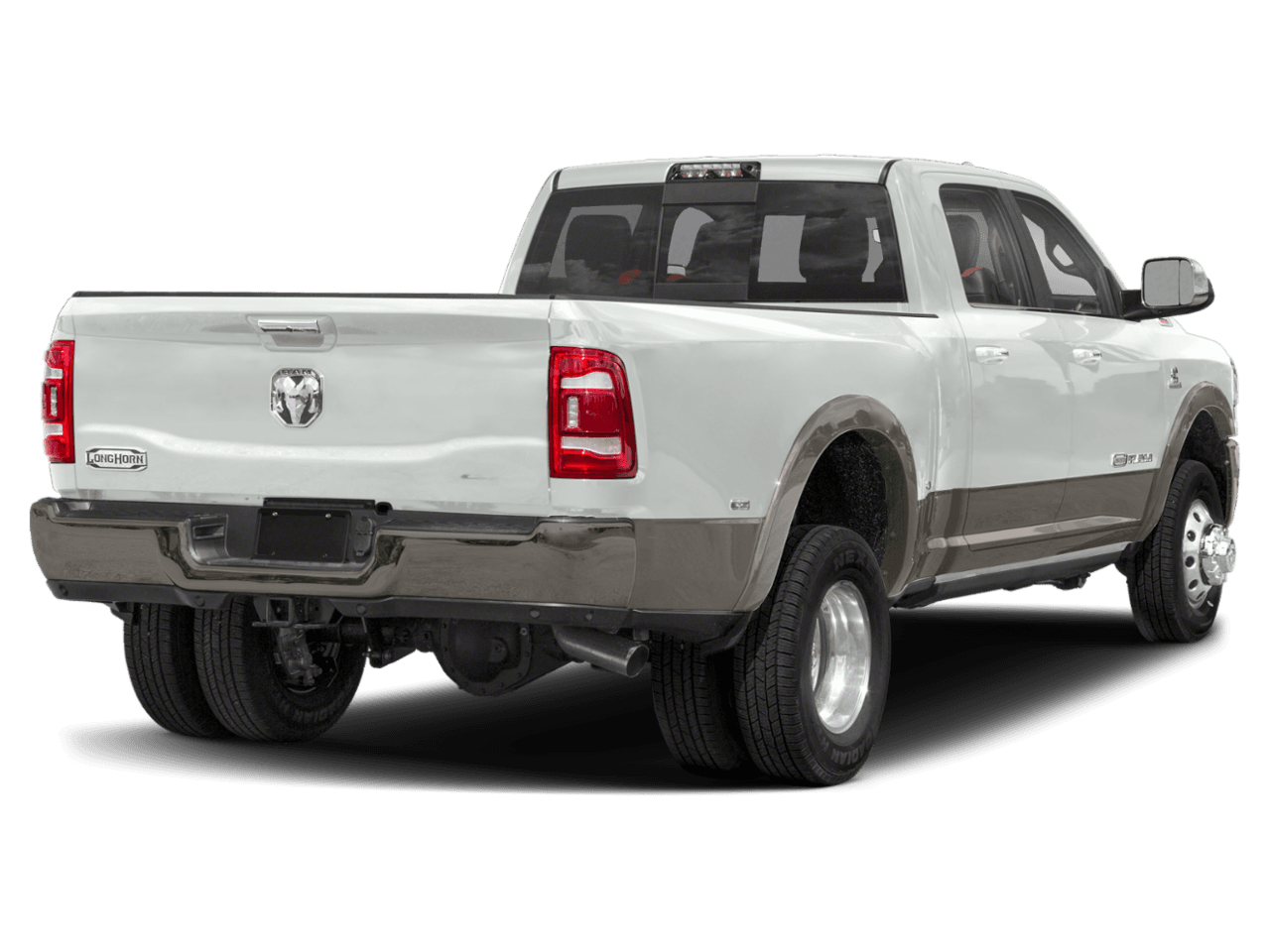 2021 Ram 3500 Longhorn - Rear 3/4, facing to the right