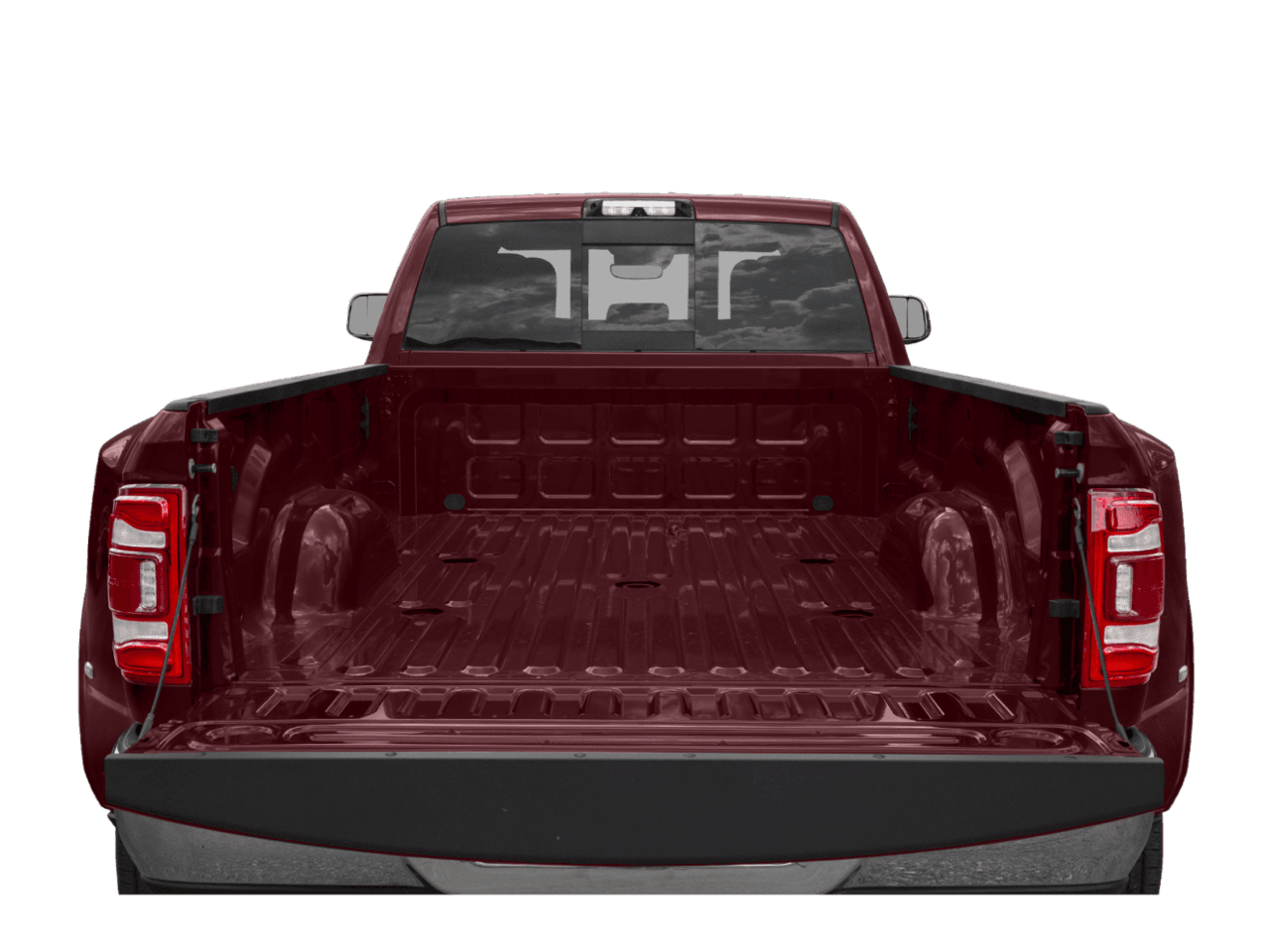 2021 Ram 3500 Longhorn - Interior Trunk with Hatch Open Feature