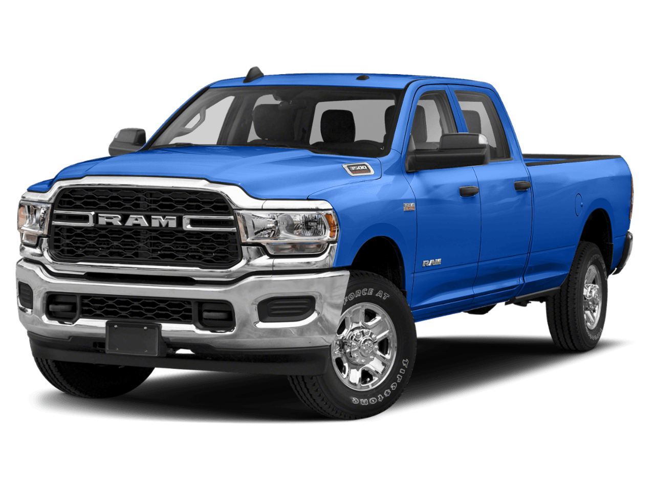2021 Ram 3500 Tradesman - Front 3/4, facing to the left