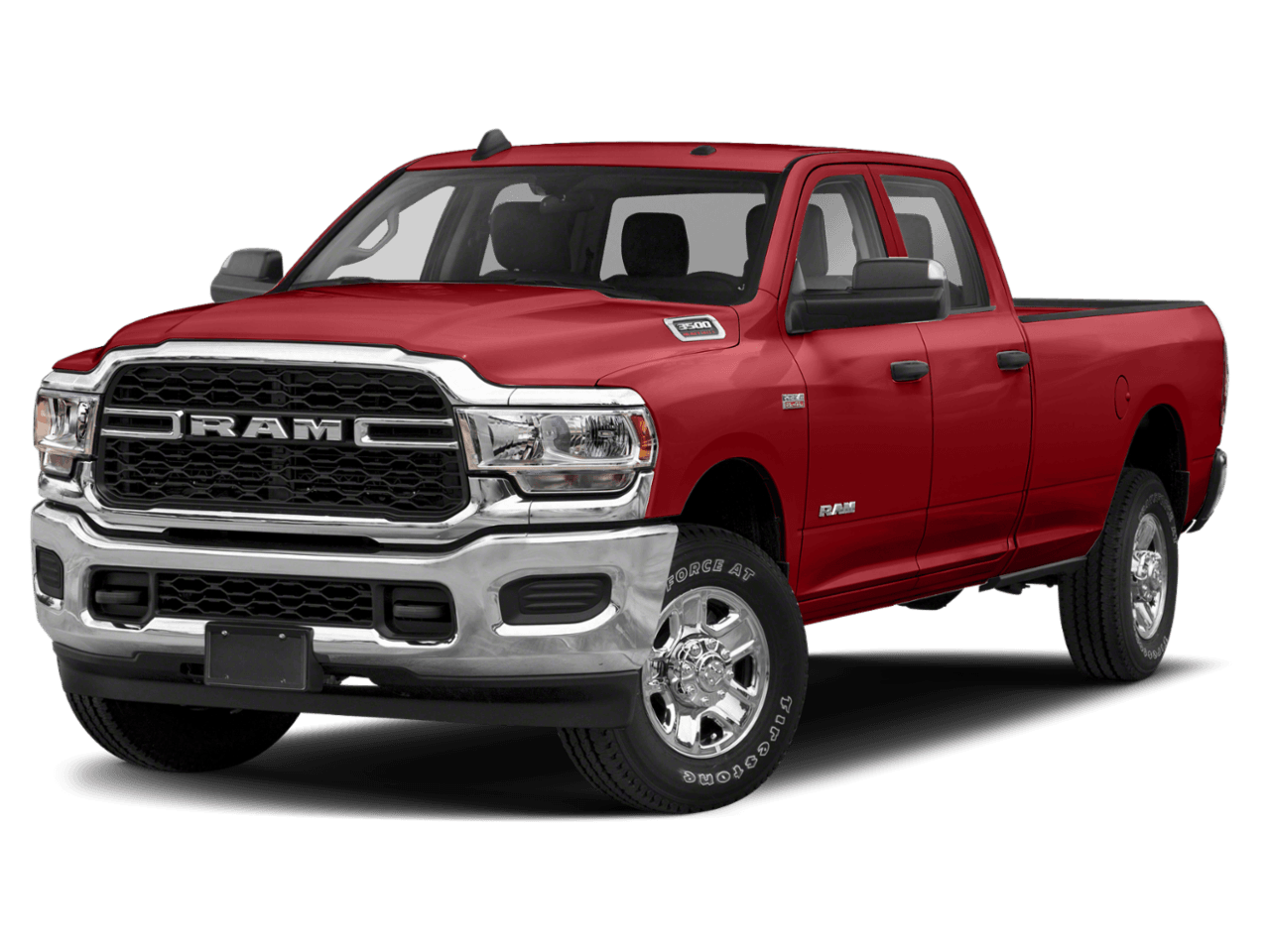 2021 Ram 3500 Tradesman - Front 3/4, facing to the left