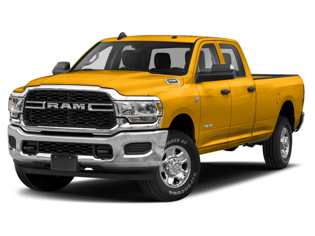 2021 Ram 3500 Tradesman - Front 3/4, facing to the left