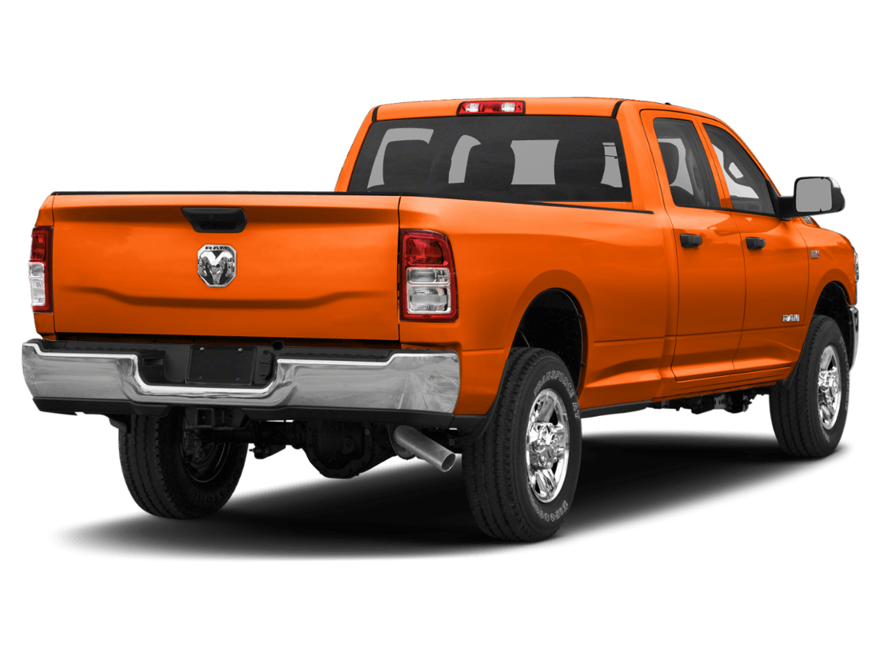 2021 Ram 3500 Tradesman - Rear 3/4, facing to the right