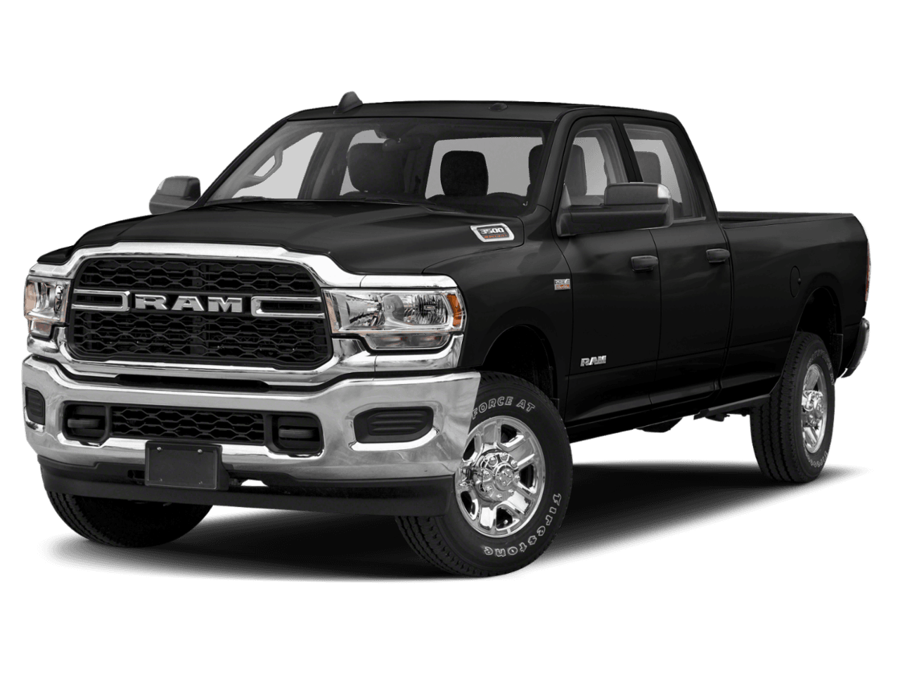 2021 Ram 3500 Lone Star - Front 3/4, facing to the left