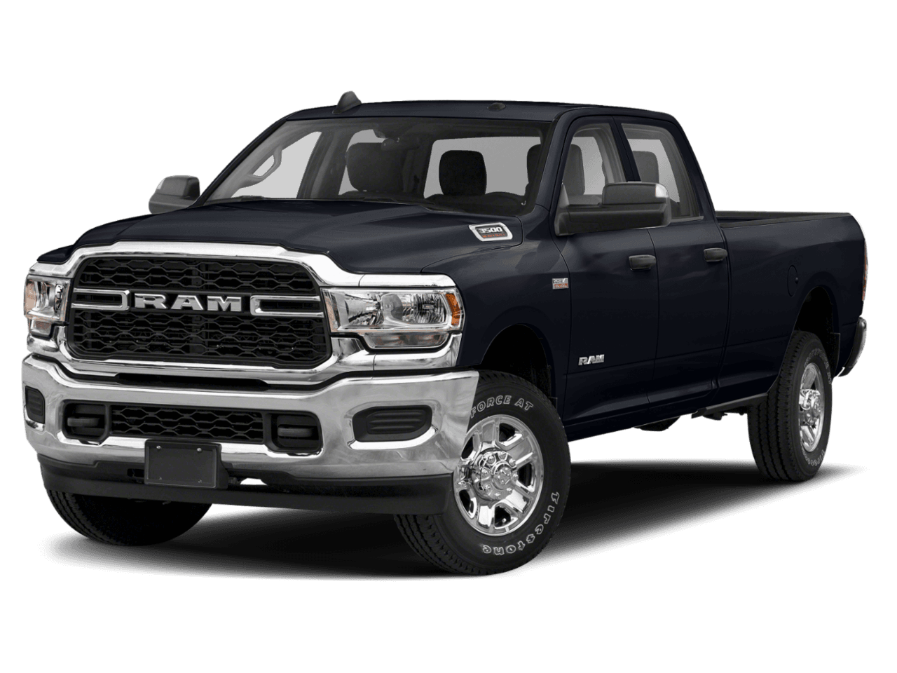 2021 Ram 3500 Lone Star - Front 3/4, facing to the left