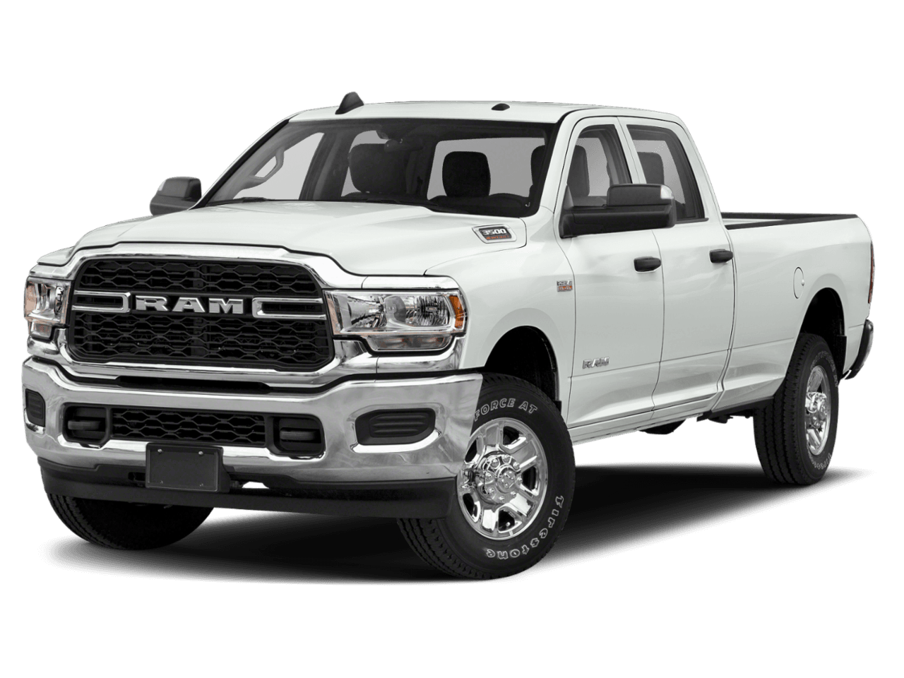 2021 Ram 3500 Lone Star - Front 3/4, facing to the left