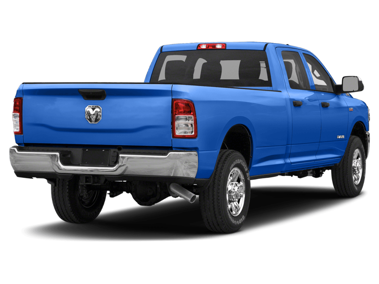 2021 Ram 3500 Lone Star - Rear 3/4, facing to the right