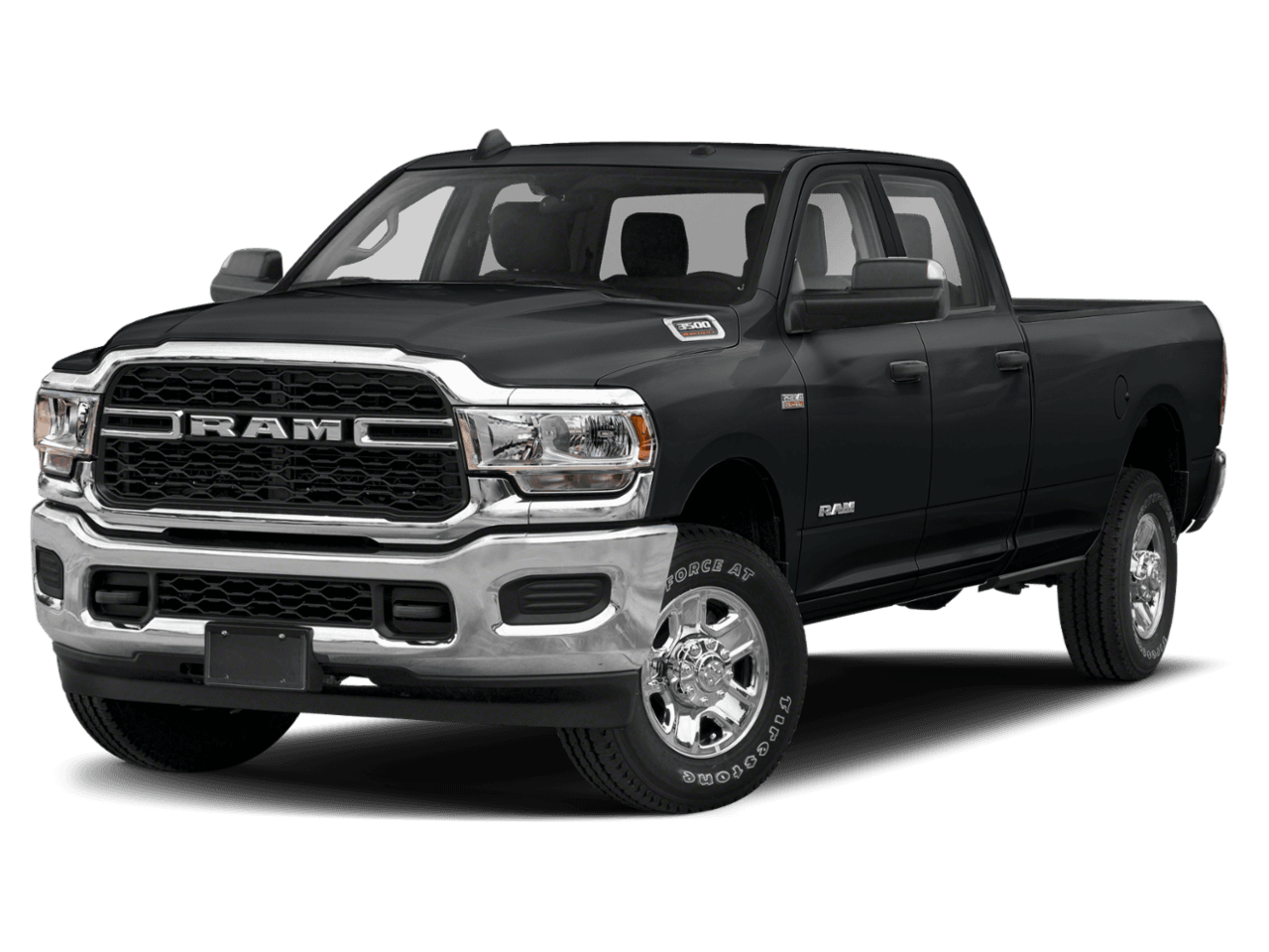 2021 Ram 3500 Laramie - Front 3/4, facing to the left