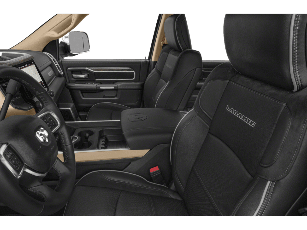 2021 Ram 3500 Lone Star - Interior Driver's Side with Door Open, Front Seat Feature