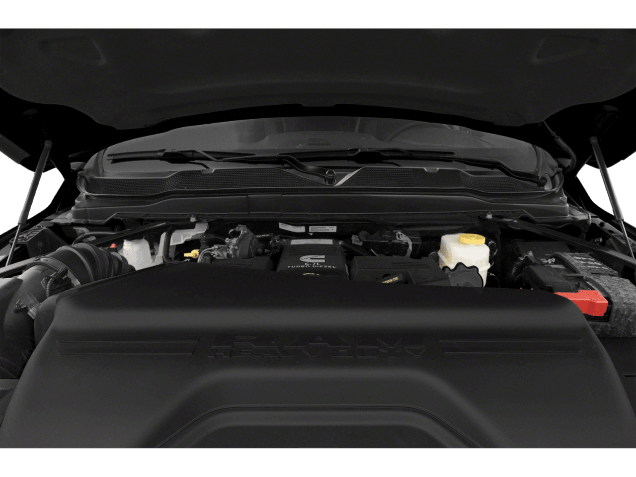 2021 Ram 3500 Laramie - Interior Engine Shot Feature