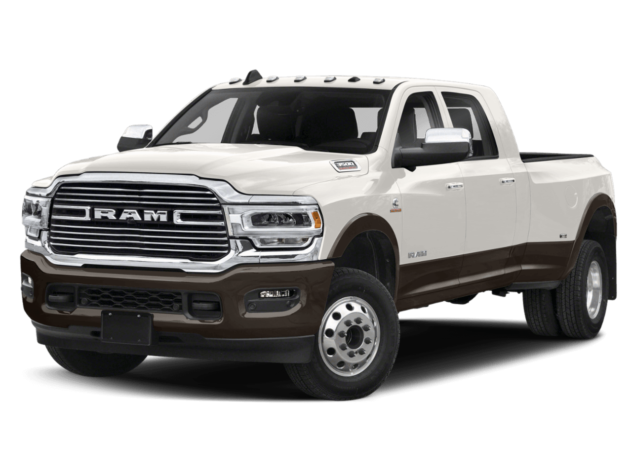 2021 Ram 3500 Longhorn - Front 3/4, facing to the left