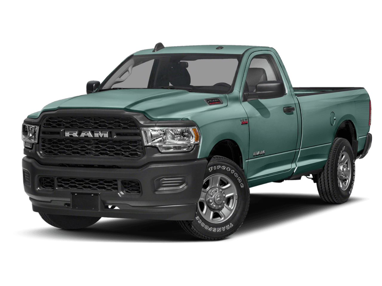 2021 Ram 2500 Tradesman - Front 3/4, facing to the left