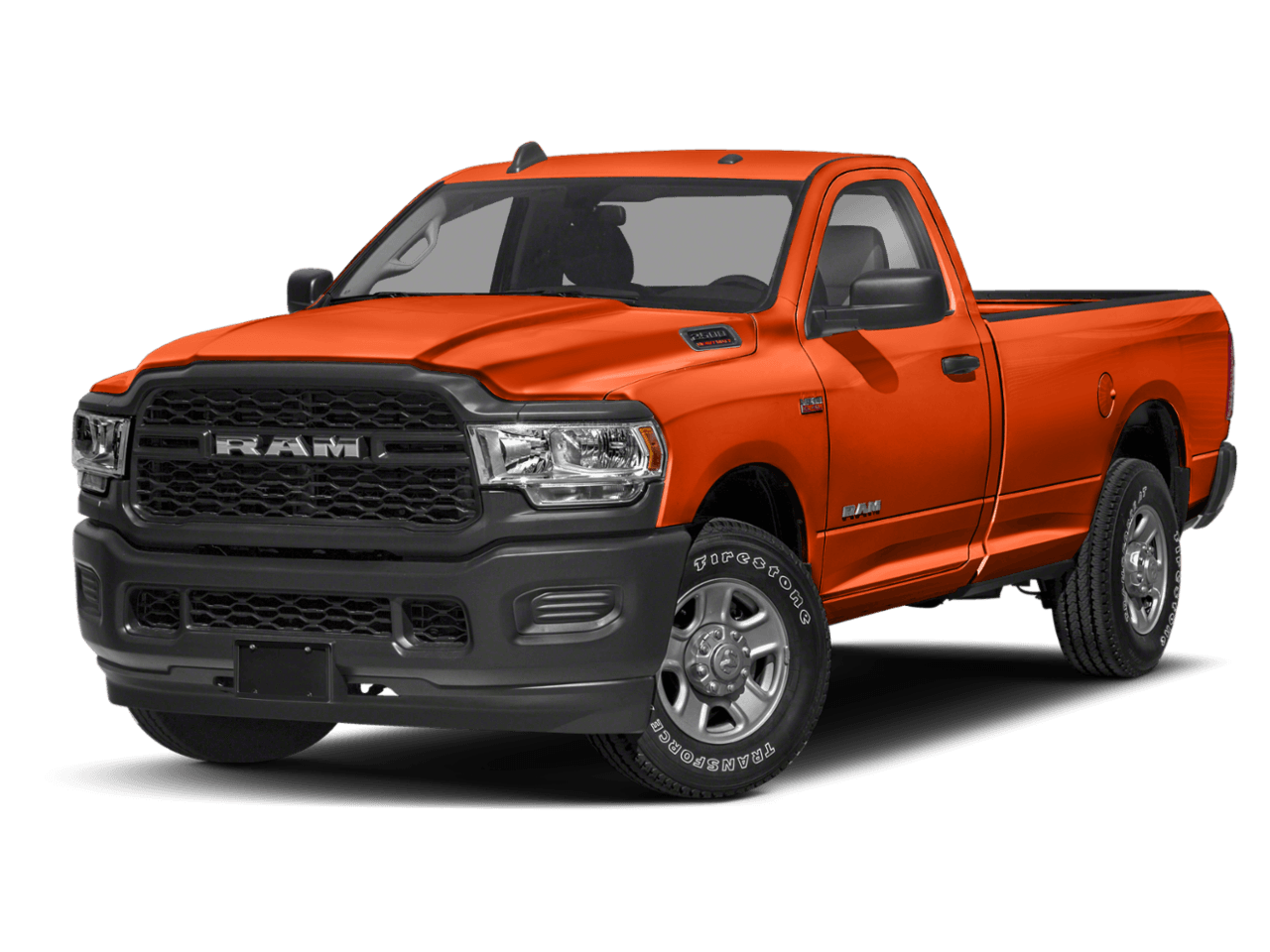 2021 Ram 2500 Tradesman - Front 3/4, facing to the left