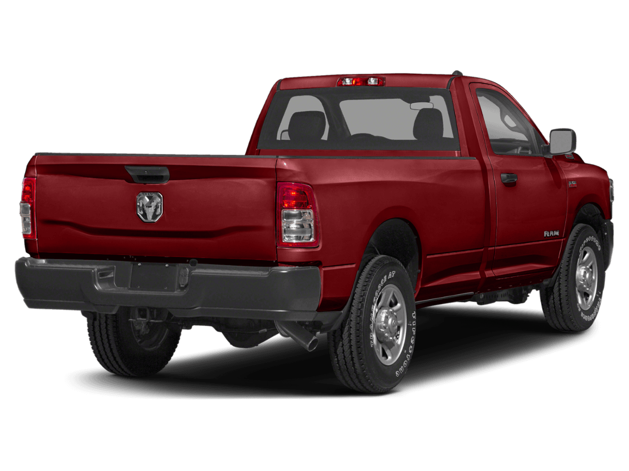 2021 Ram 2500 Tradesman - Rear 3/4, facing to the right