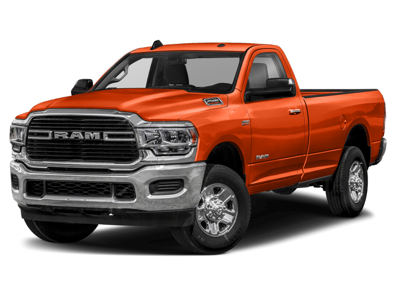 2021 Ram 2500 Lone Star - Front 3/4, facing to the left