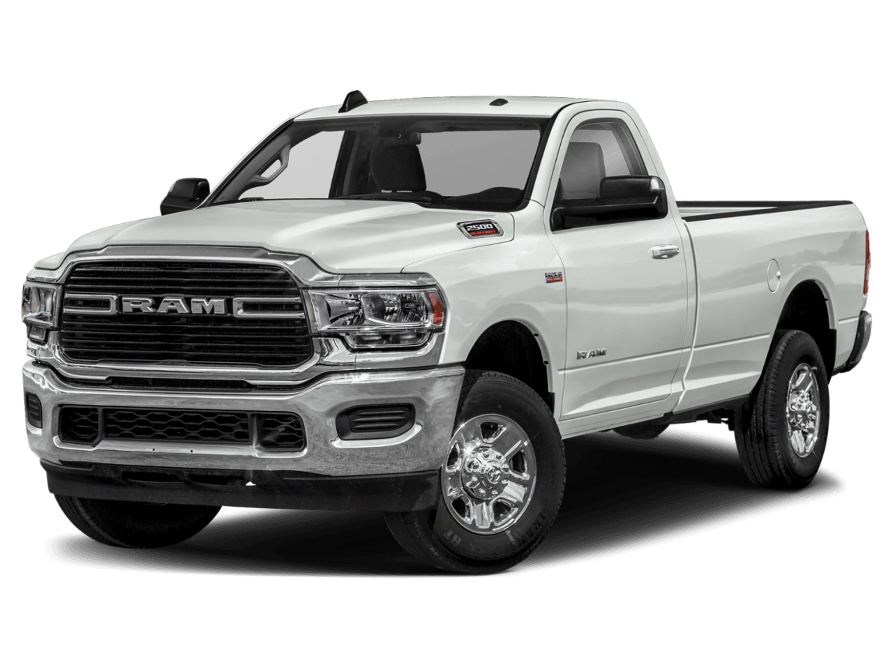 2021 Ram 2500 Lone Star - Front 3/4, facing to the left