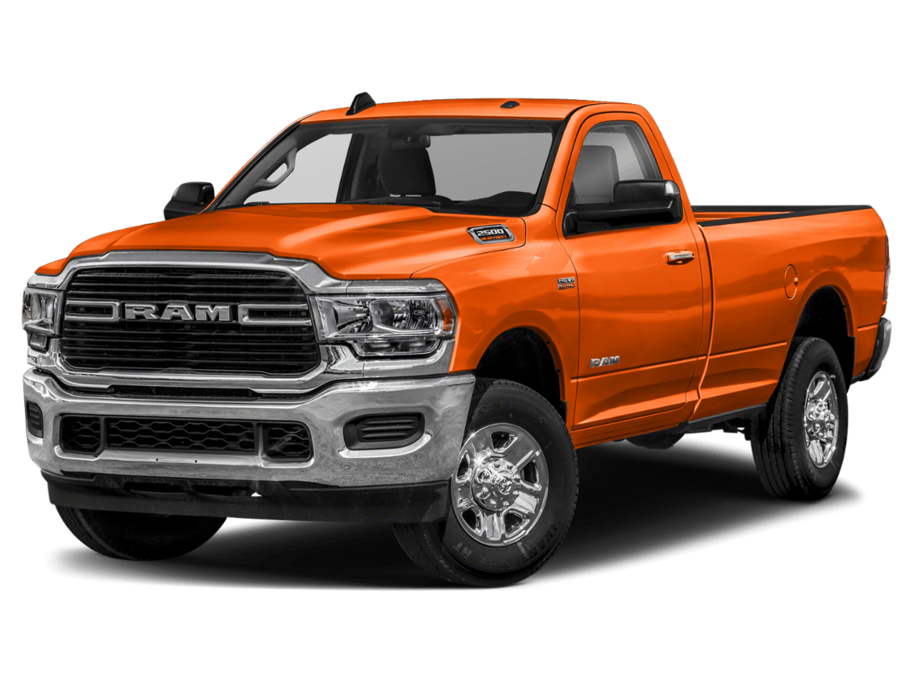 2021 Ram 2500 Lone Star - Front 3/4, facing to the left