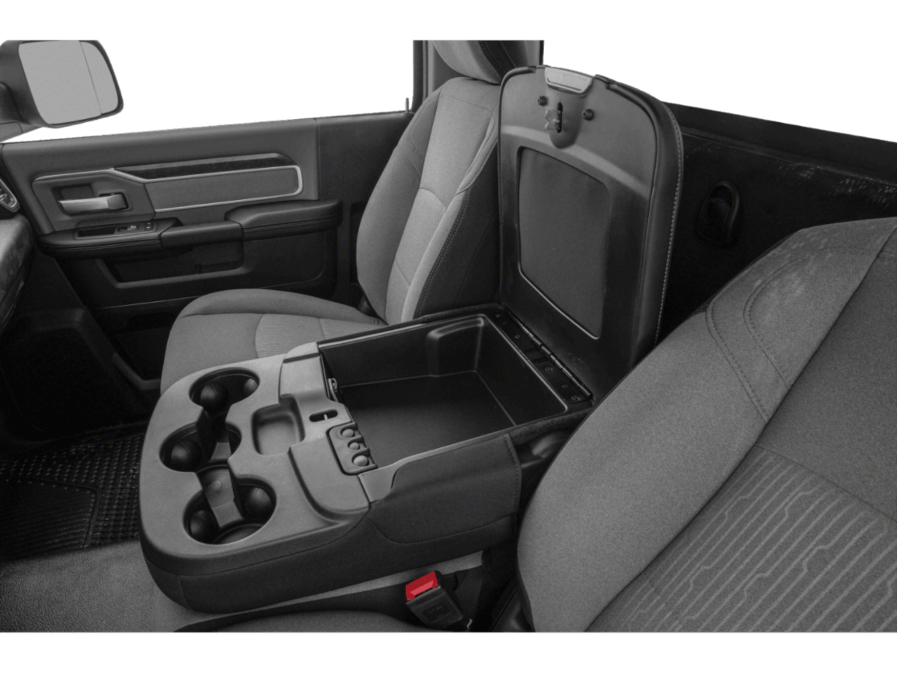 2021 Ram 2500 Big Horn - Interior Center Storage Console
