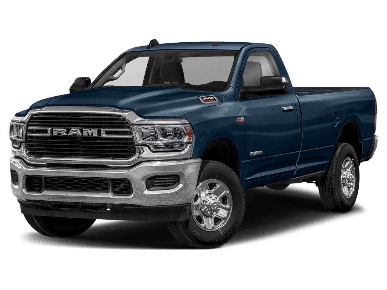 2021 Ram 2500 Big Horn - Front 3/4, facing to the left