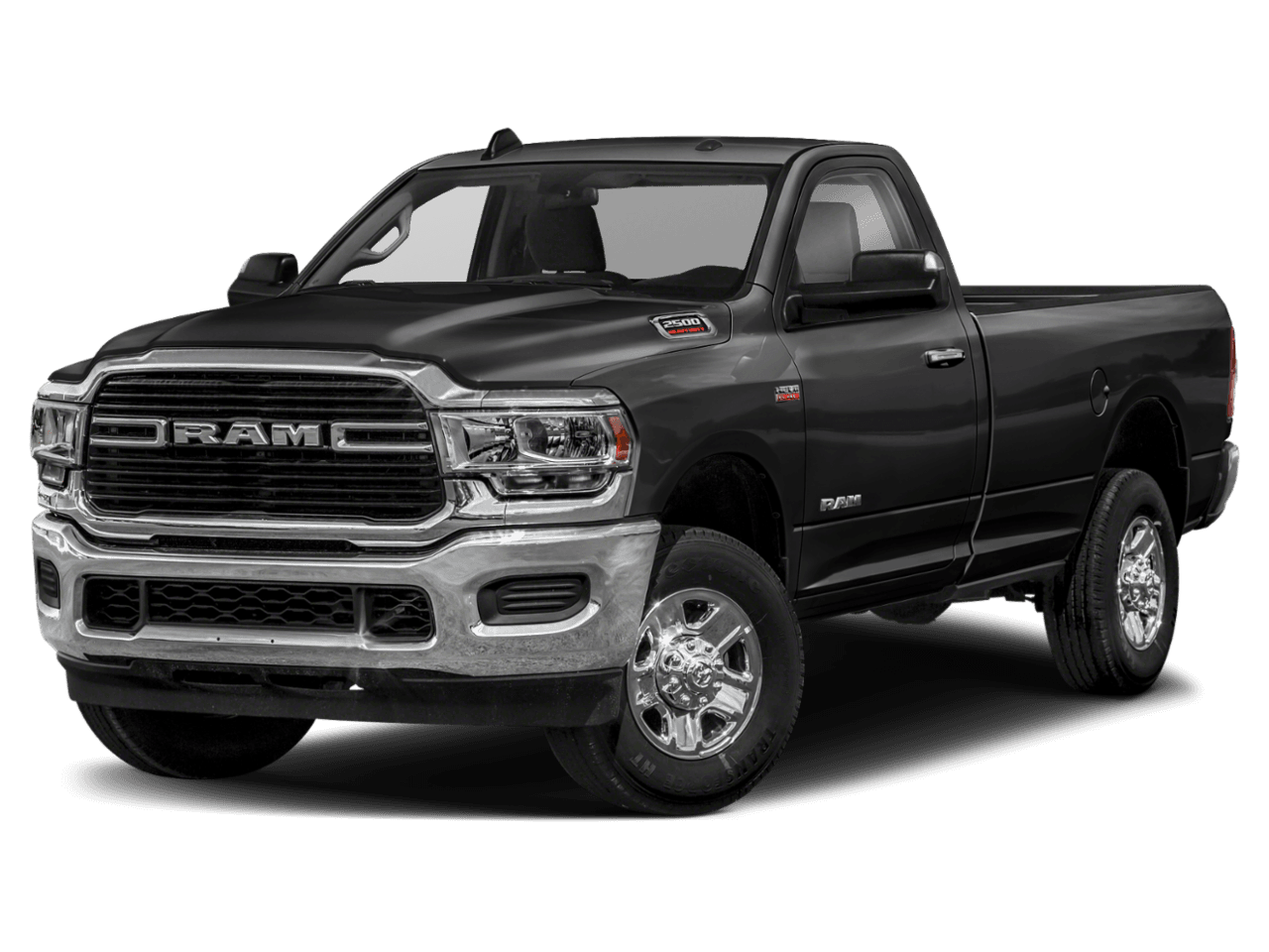 2021 Ram 2500 Big Horn - Front 3/4, facing to the left