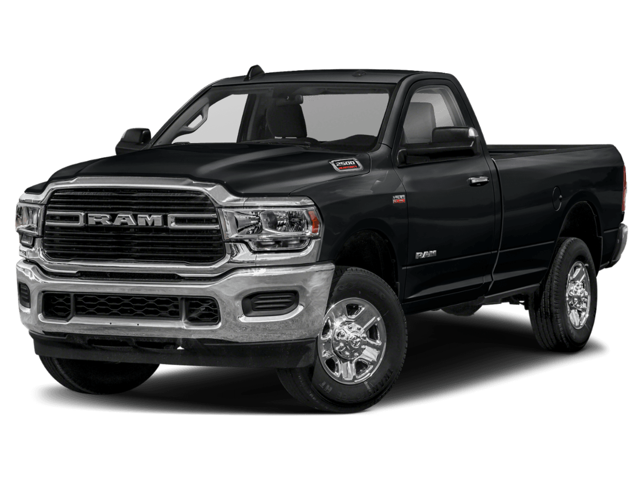 2021 Ram 2500 Big Horn - Front 3/4, facing to the left