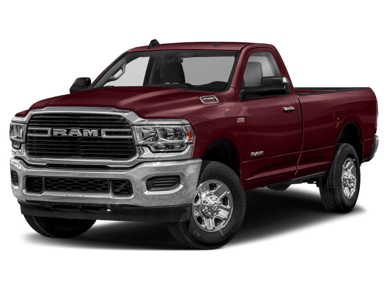 2021 Ram 2500 Big Horn - Front 3/4, facing to the left