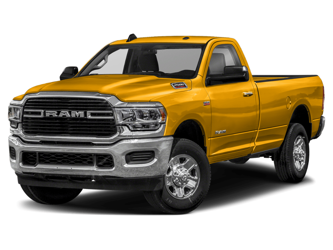2021 Ram 2500 Big Horn - Front 3/4, facing to the left