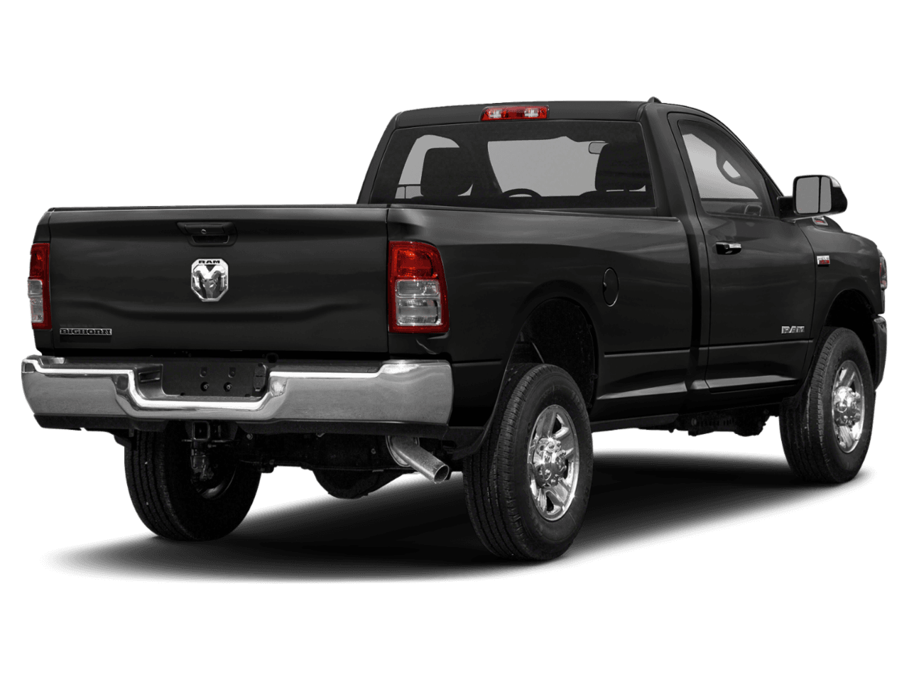 2021 Ram 2500 Big Horn - Rear 3/4, facing to the right