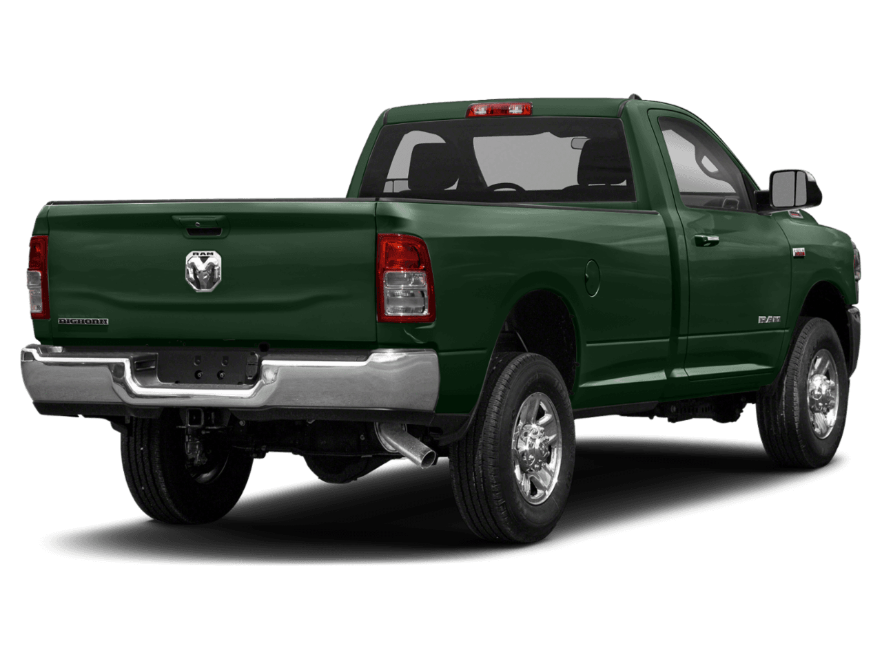 2021 Ram 2500 Big Horn - Rear 3/4, facing to the right