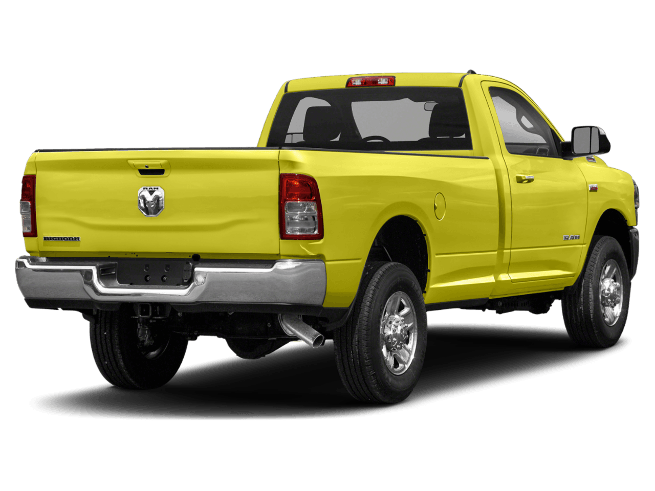 2021 Ram 2500 Big Horn - Rear 3/4, facing to the right