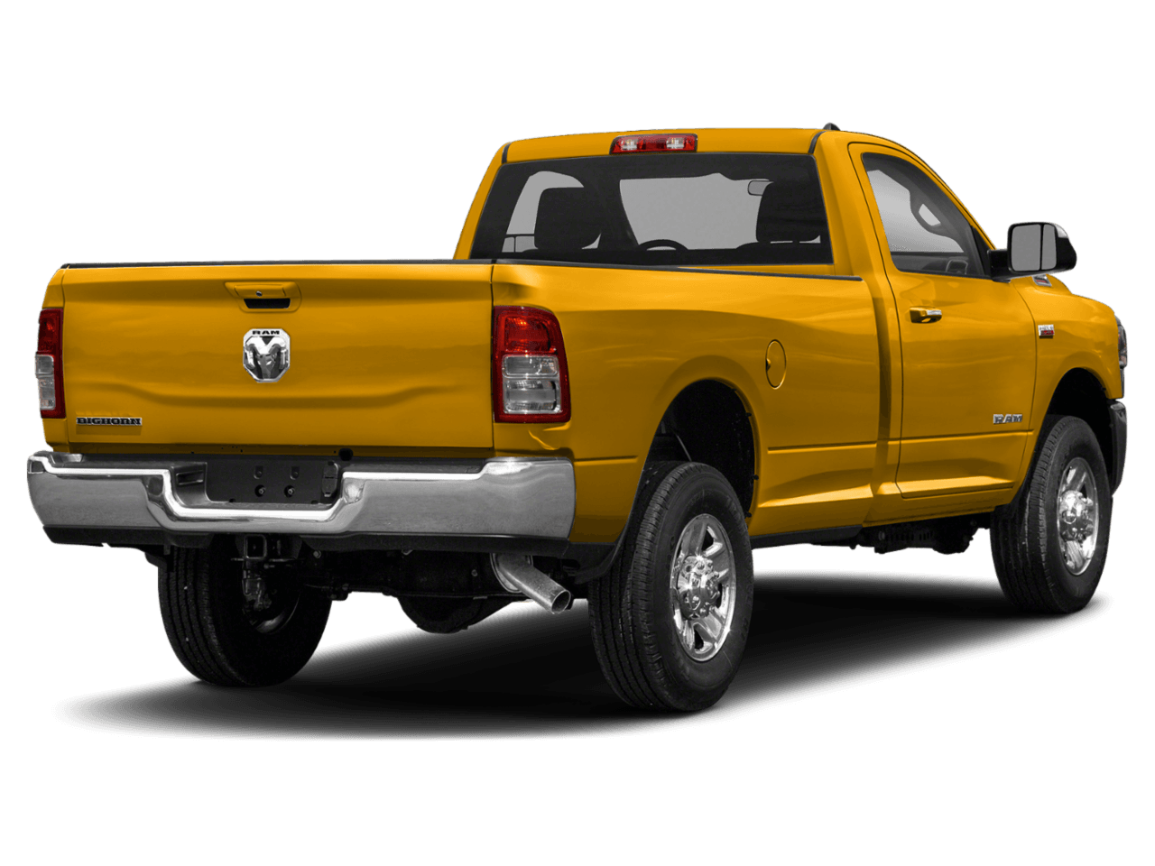 2021 Ram 2500 Big Horn - Rear 3/4, facing to the right