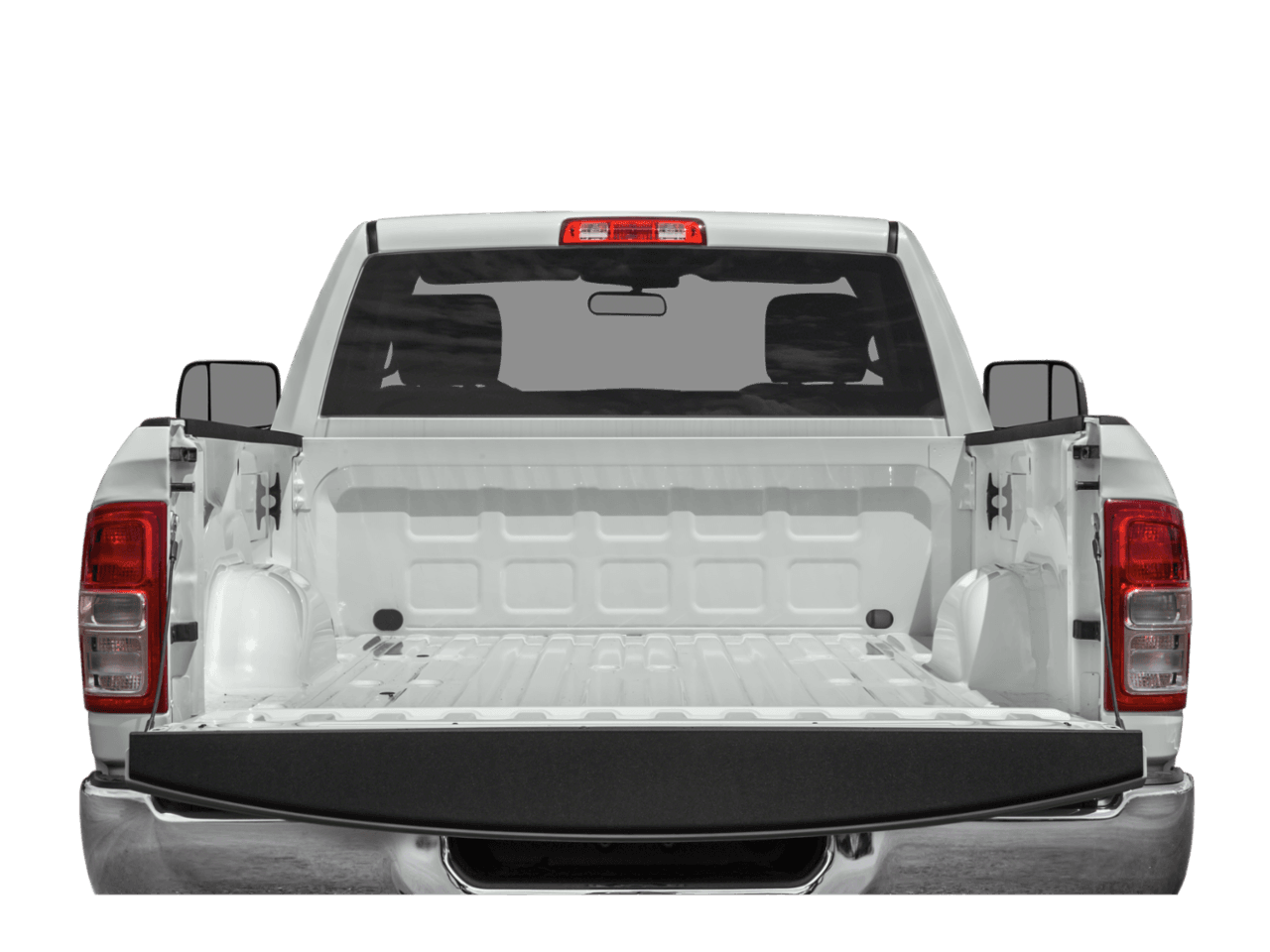 2021 Ram 2500 Big Horn - Interior Trunk with Hatch Open Feature