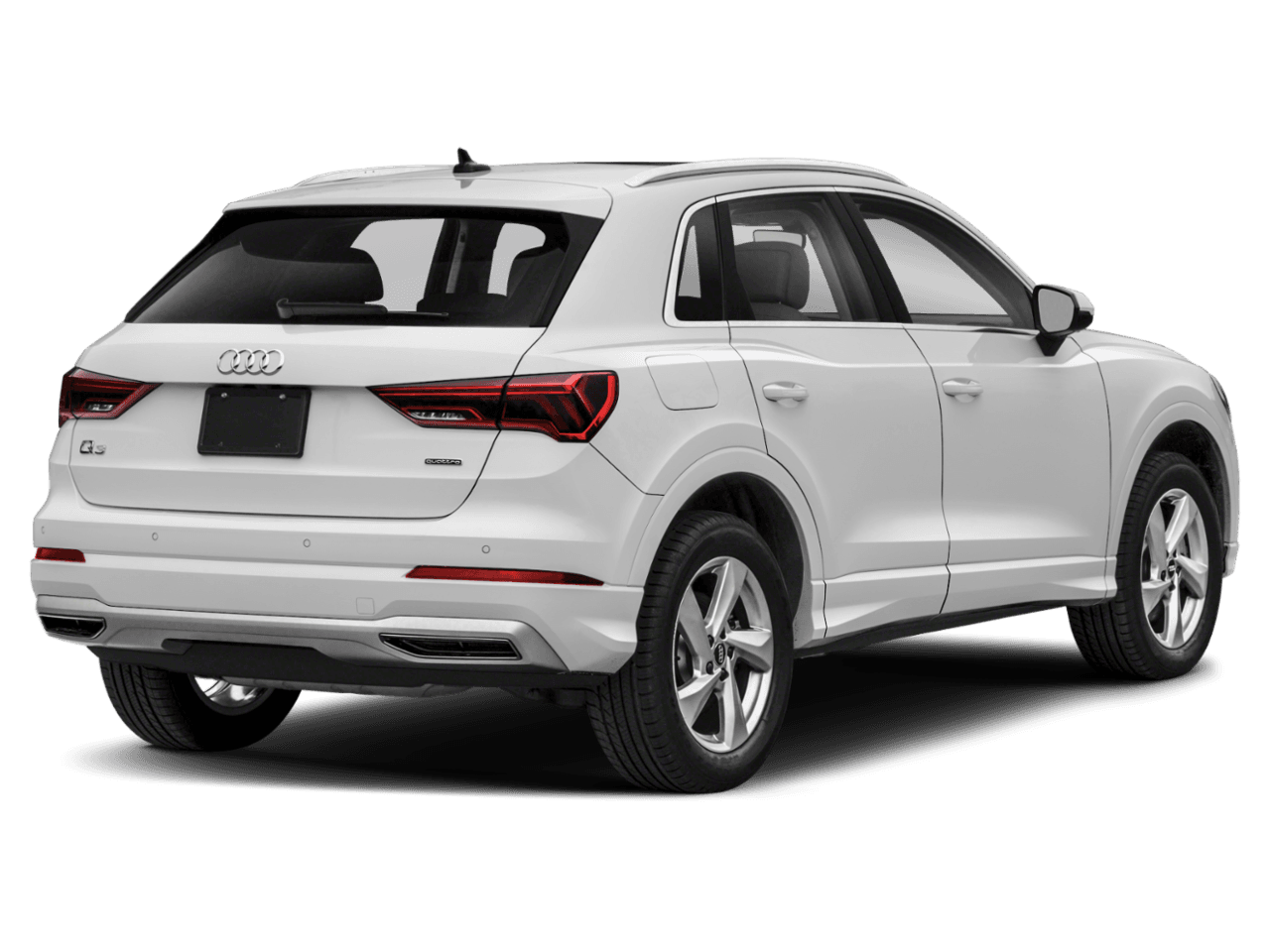 2021 Audi Q3 S line Premium - Rear 3/4, facing to the right